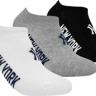 Шкарпетки New York Yankees 3 pk Sneaker чорний, білий, сірий Уні 35-38 15100004-1003