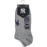 Шкарпетки New York Yankees 3 pk Sneaker чорний, білий, сірий Уні 35-38 15100004-1003