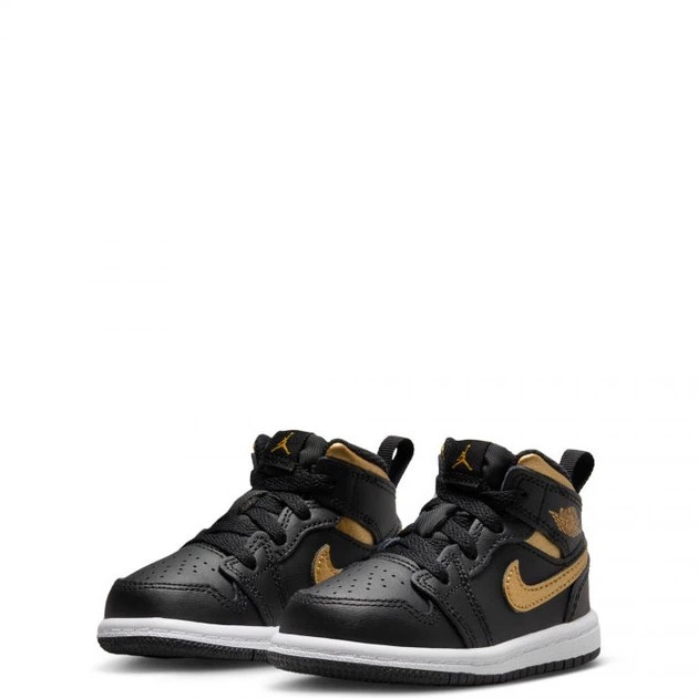 Кросівки дитячі Air Jordan 1 Mid Black DQ8425-071