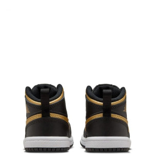 Кросівки дитячі Air Jordan 1 Mid Black DQ8425-071