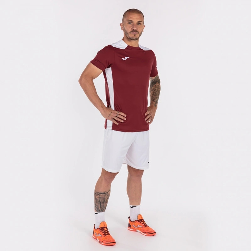 Футболка Joma CHAMPION VI бордово-біла 101822.672 101822.672