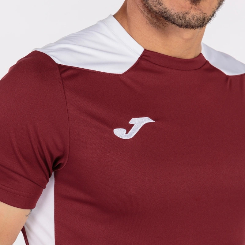Футболка Joma CHAMPION VI бордово-біла 101822.672 101822.672