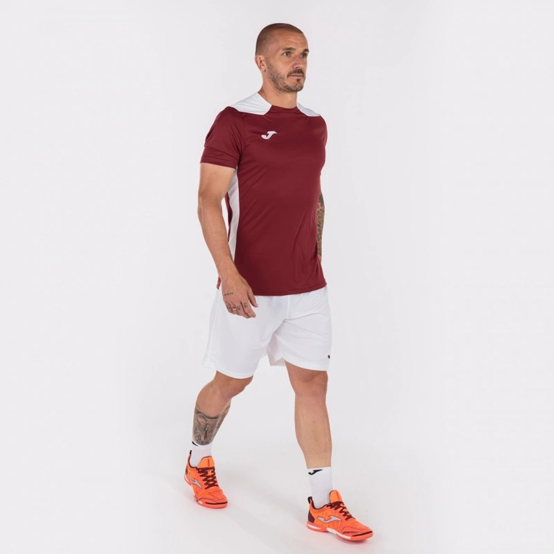 Футболка Joma CHAMPION VI бордово-біла 101822.672 101822.672