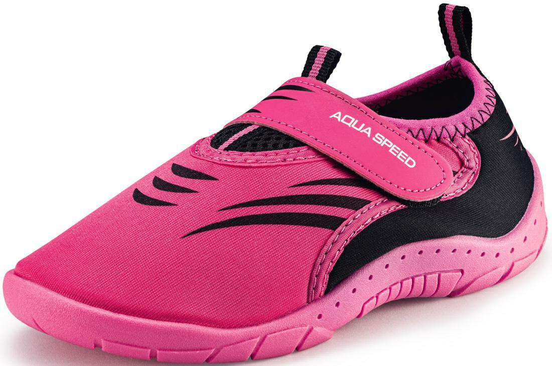 Аквашузи Aqua Speed AQUA SHOE MODEL 27F 9370 рожевий, чорний Уні 28 DT-642-27F, Цвет рожевий, чорний DT-642-27F
