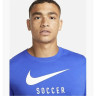 Футболка Nike Mens Soccer T-Shirt Blue DH3890-481