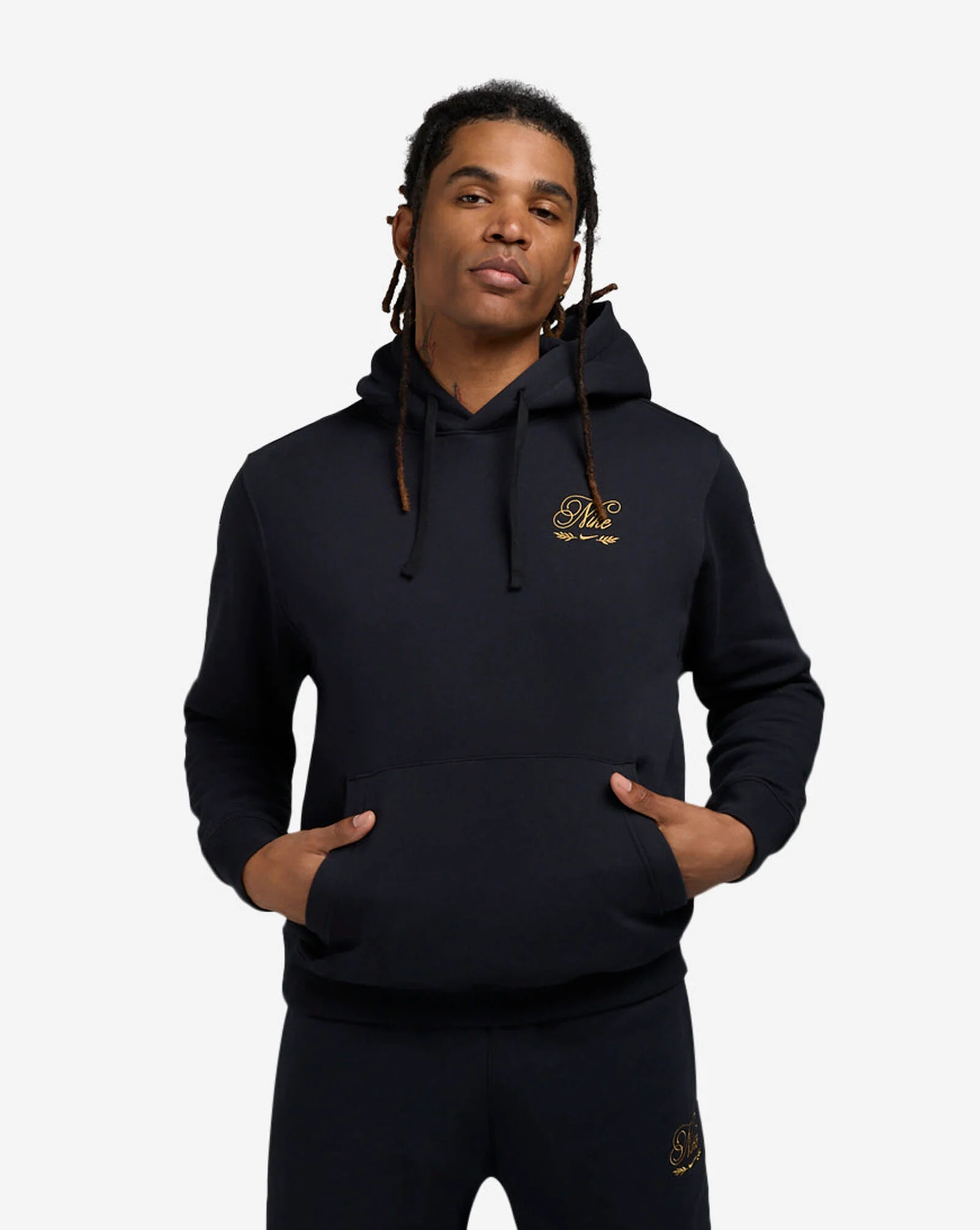 Костюм Nike NSW Club PO BB HDY Black HQ2476-010_HQ2470-010