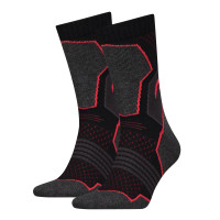 Шкарпетки Head HIKING CREW 2PPK  UNISEX чорний, червоний Уні 39-42 781001001-232