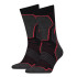 Шкарпетки Head HIKING CREW 2PPK  UNISEX чорний, червоний Уні 39-42 781001001-232