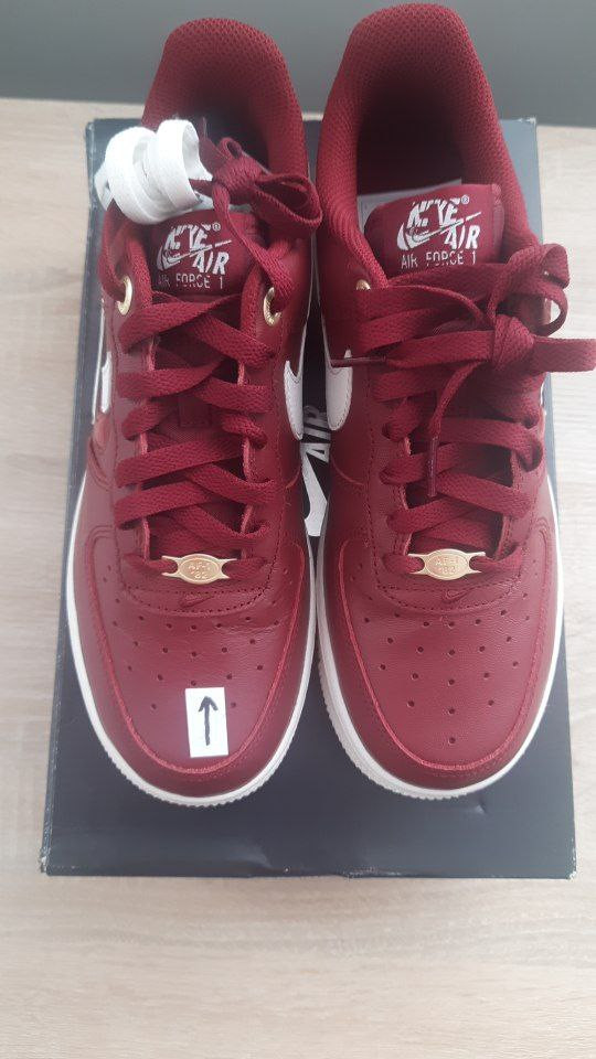 Кросівки Nike Air Force 1 07 Premium Red (Клас А) DZ5616-600-R
