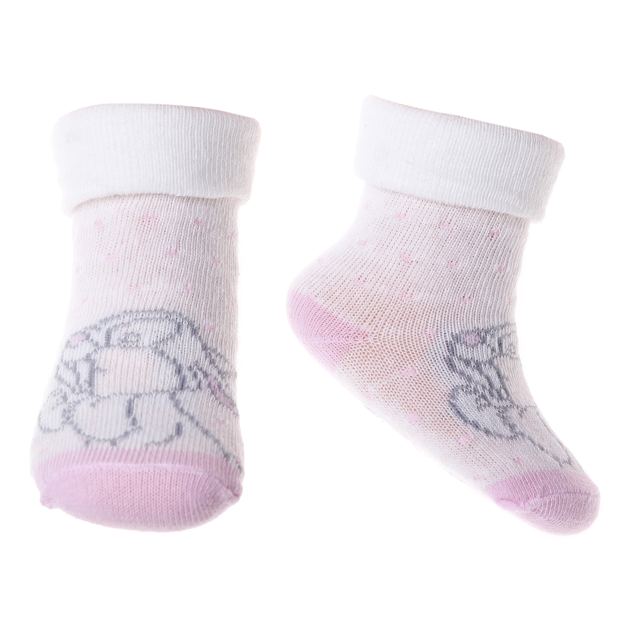 Шкарпетки NAISSANCE PAN PAN блідо-сіро-жовтий Діт 6 -12 арт 43891564-3 43891564-3