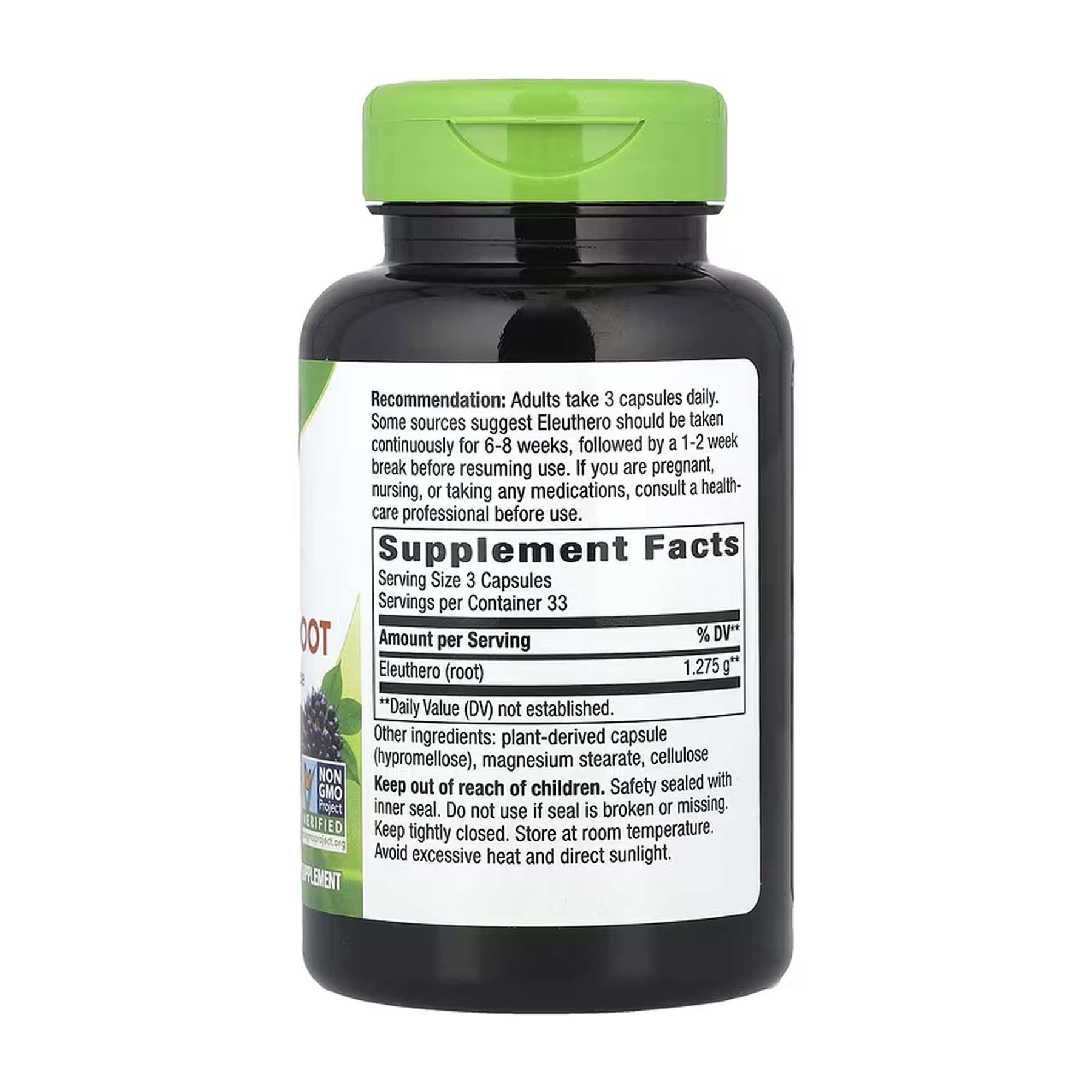 Капсули Nature's Way Siberian Eleuthero - 100 vcaps 2023-10-6411