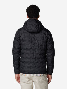 Куртка пухова Delta Ridge™ II Down Hooded Jacket 2086221CLB-010 Columbia XXL (56) Чорний 2086221CLB-010