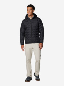 Куртка пухова Delta Ridge™ II Down Hooded Jacket 2086221CLB-010 Columbia XXL (56) Чорний 2086221CLB-010