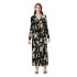 Сукня ONLMARY L/S MIDI BUTTON DRESS WVN 15243529-Black-AOP:GROUNDBREAKER FLORAL ONLY L Чорний 15243529-BLACK-AOP:GROUND