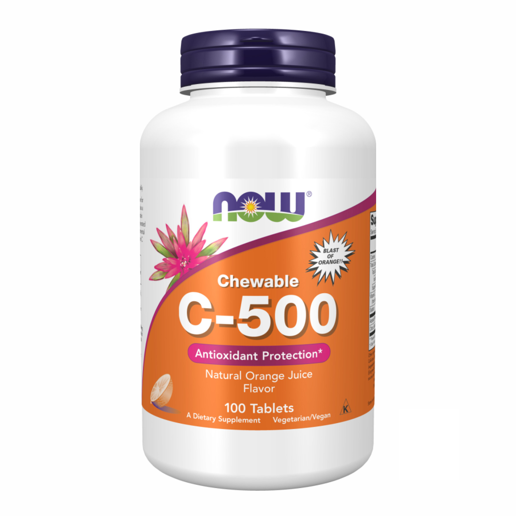 Таблетки C-500 Chew Orange - 100 tabs 2022-10-0009