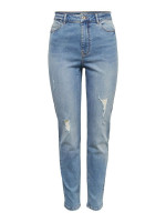 Джинси ONLCATWALK  HW MOM ANKLE JEANS PIM 15220987 Medium Blue Denim ONLY L/30 Блакитний 15220987MediumBlueDen