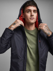 Куртка JORFASTER JACKET 12178108DarkNavy Jack&Jones S Темно-синій 12178108DARKNAVY