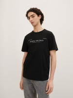 Футболка 1035581-29999 Tom Tailor M Чорний 1035581-29999