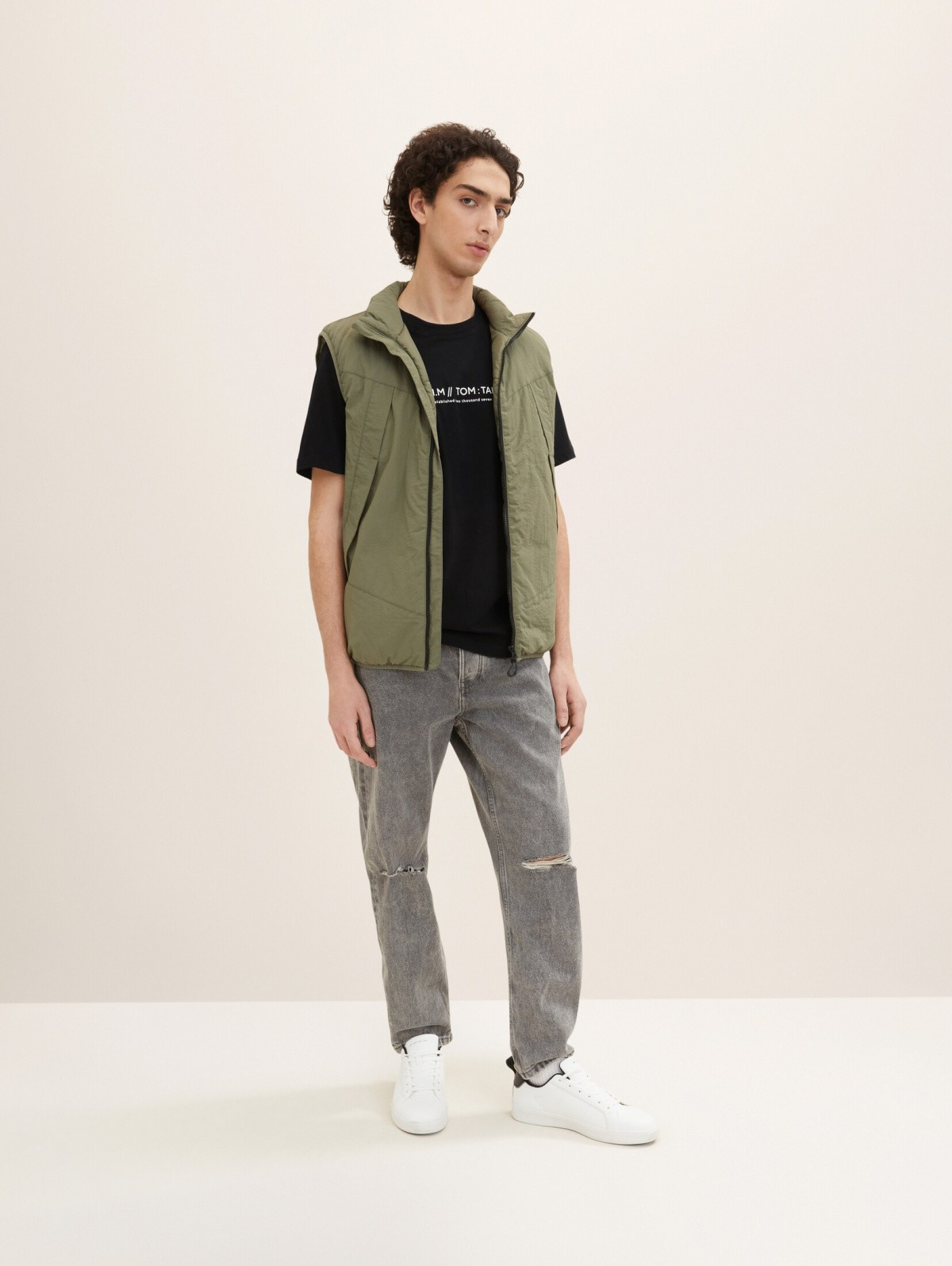Футболка 1035581-29999 Tom Tailor M Чорний 1035581-29999