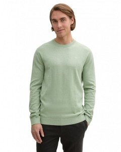 Кофта men's Pullover sweater 1039810-37098 Tom Tailor L Фісташковий 1039810-37098