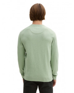 Кофта men's Pullover sweater 1039810-37098 Tom Tailor L Фісташковий 1039810-37098