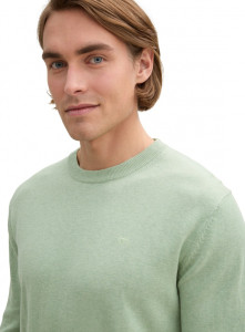 Кофта men's Pullover sweater 1039810-37098 Tom Tailor L Фісташковий 1039810-37098