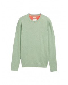 Кофта men's Pullover sweater 1039810-37098 Tom Tailor L Фісташковий 1039810-37098