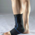 Фіксатор щиколотки ANKLE SUPPORT чорний Уні L/XL LS5782-LXL