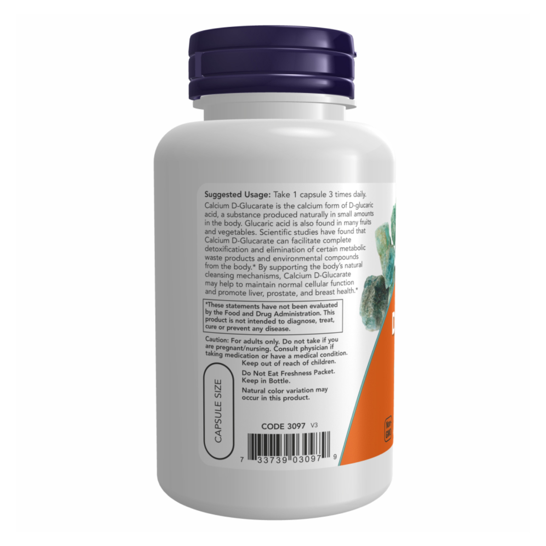 Капсули Calcium D-Glucarate 500mg - 90 vcaps 2022-10-1708