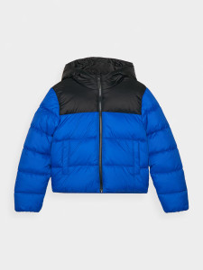 Куртка дитяча DOWN JACKET M462 4FJWAW24TDJAM462-36S 4F 122 Синій 4FJWAW24TDJAM462-36S