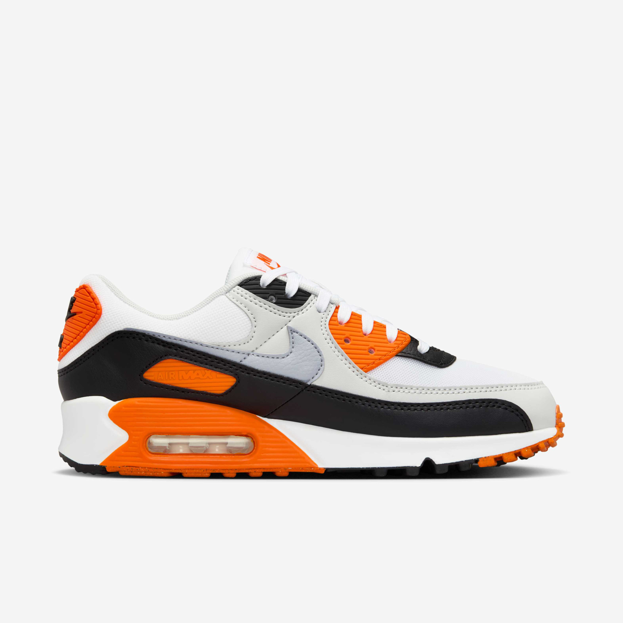 Кросівки Nike Air Max 90 "White/Black/Orange" DH8010-108