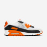 Кросівки Nike Air Max 90 "White/Black/Orange" DH8010-108