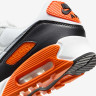 Кросівки Nike Air Max 90 "White/Black/Orange" DH8010-108