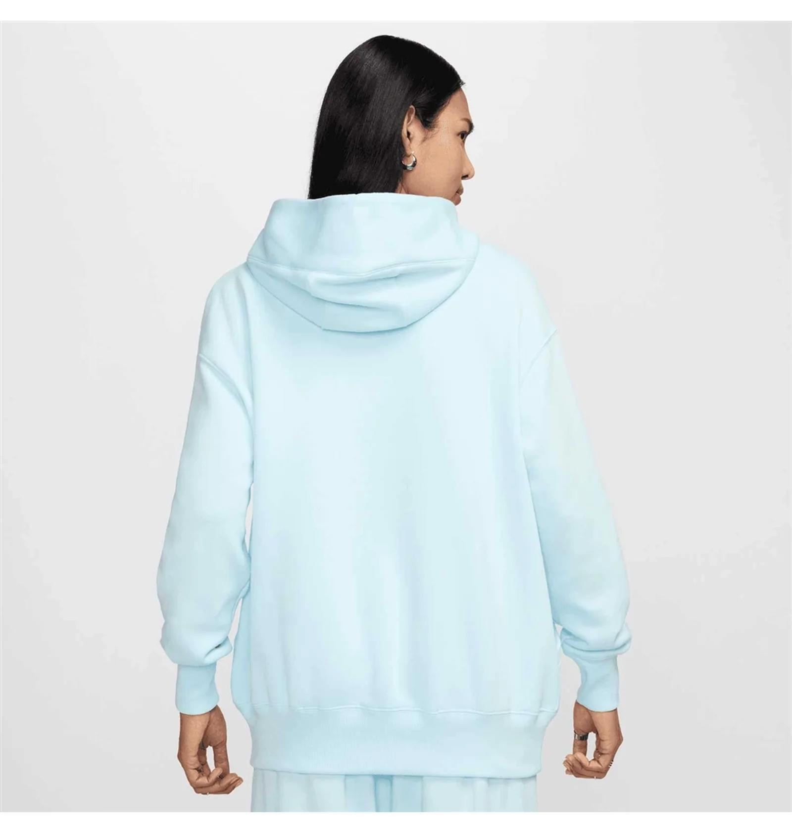 Худі жіноче Nike Sportswear Phoenix Fleece Light Blue DQ5860-474