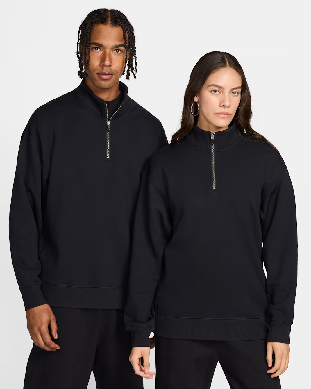Кофта унісекс Nike Wool Classic Quarter Zip Black FV4891-010