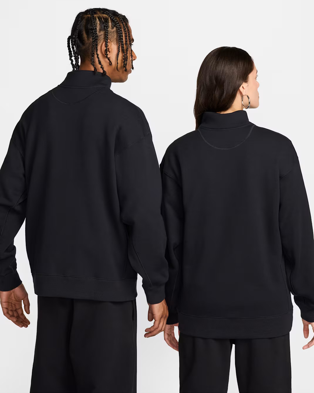 Кофта унісекс Nike Wool Classic Quarter Zip Black FV4891-010