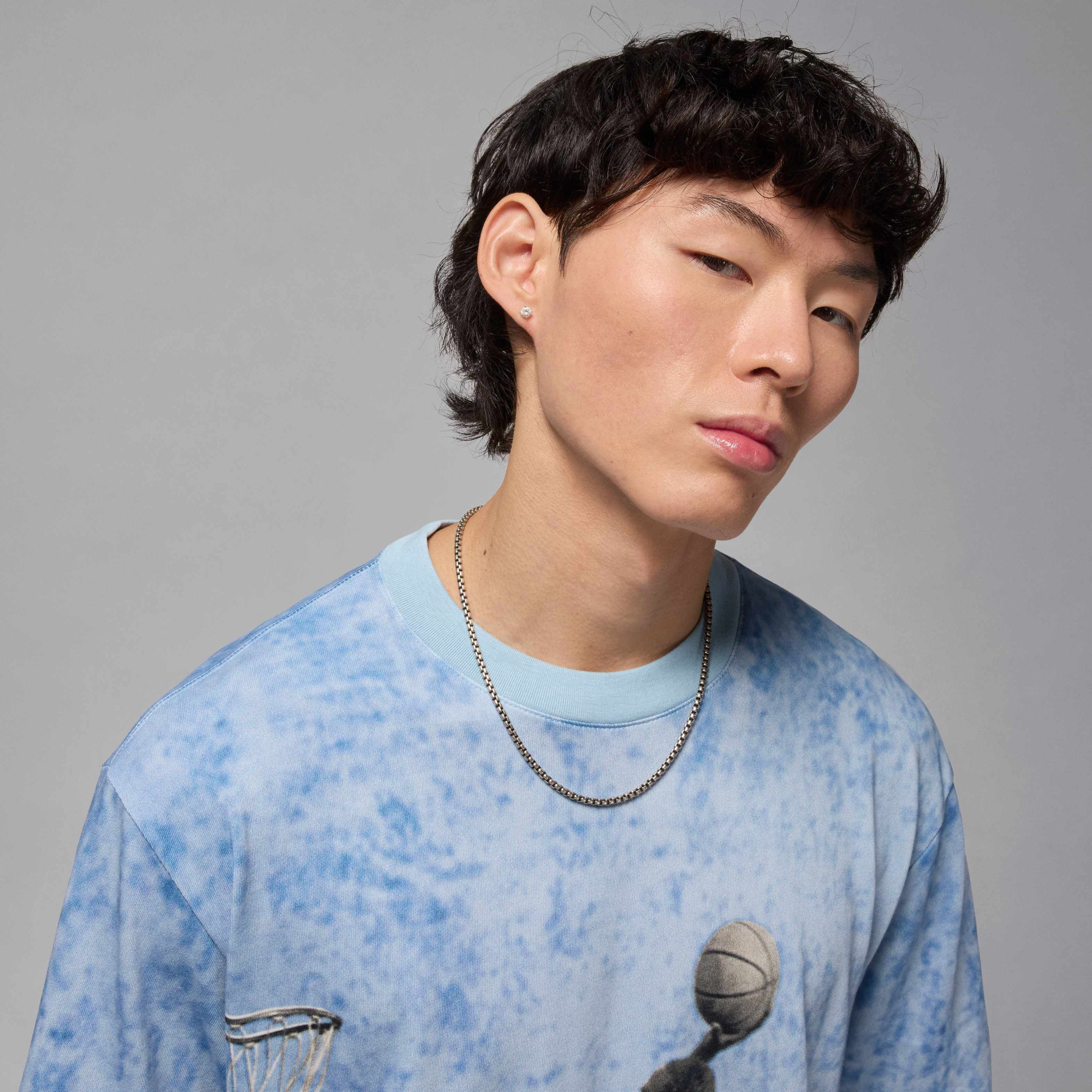 Футболка чоловіча Air Jordan 85 Gx Ss Crew Blue HJ2362-427