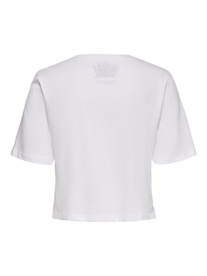 Футболка ONLLOONEY TUNES LIFE S/S TOP BOX JRS 15229462 Bright White ONLY XS Білий 15229462BrightWhite