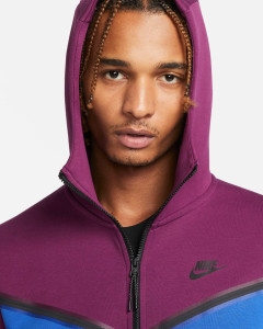 Толстовка чоловіча Nike Sportswear Tech Fleece Blue/Violet CU4489-610