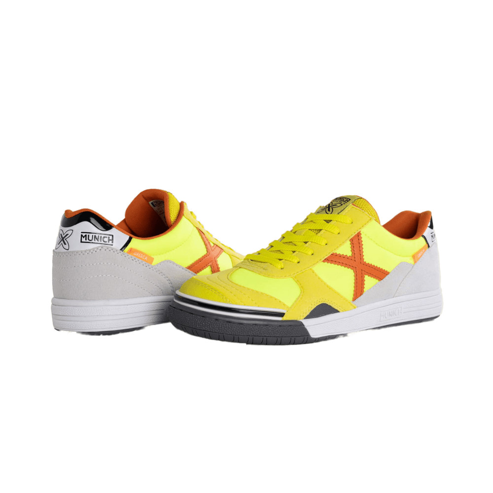 Футзалки Munich Gresca жовто-сірий 307 3000307