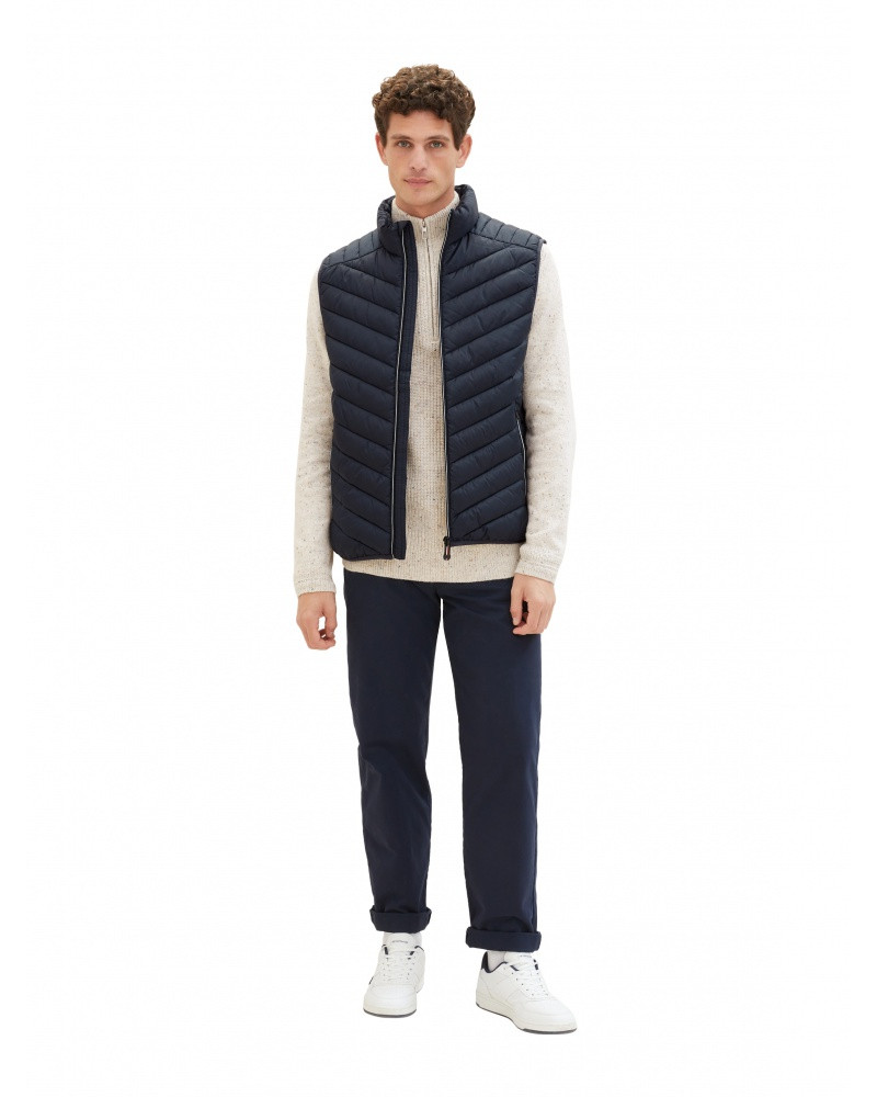 Безрукавка MEN'S LIGHTWEIGHT VEST 1038902-10668 Tom Tailor L Темно-синій 1038902-10668