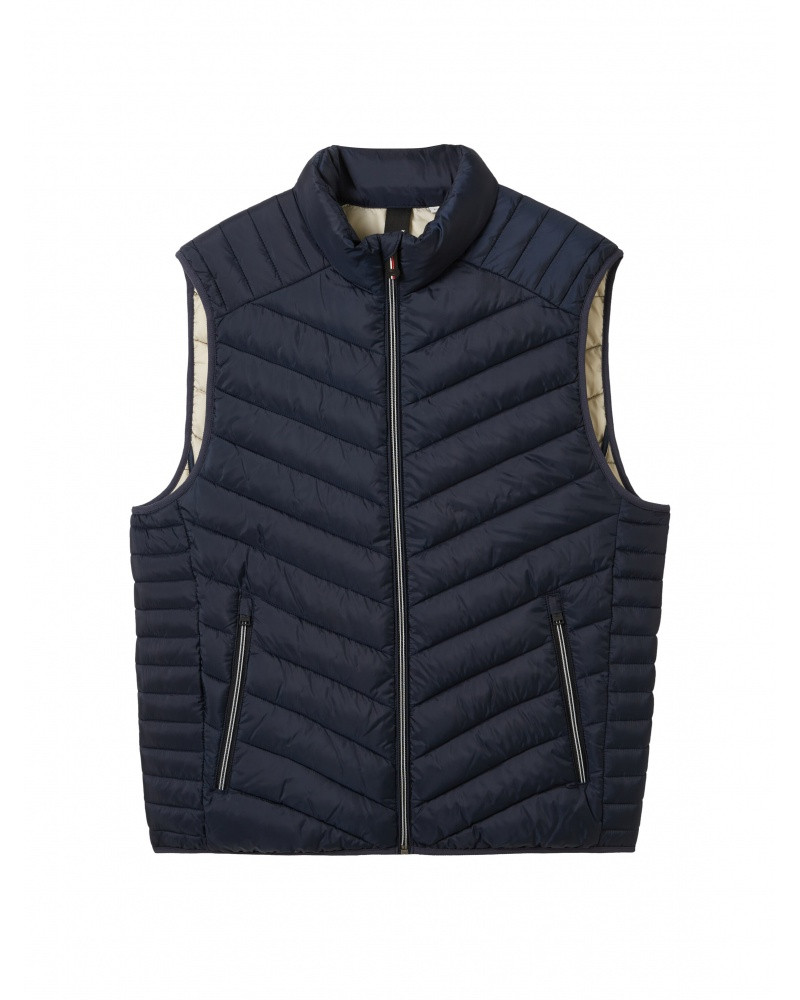 Безрукавка MEN'S LIGHTWEIGHT VEST 1038902-10668 Tom Tailor L Темно-синій 1038902-10668