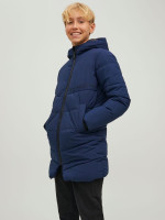 Куртка JORCOPENHAGEN LONG PUFFER JNR 12215844-Navy Blazer Jack&Jones 140 Темно-синій 12215844-Navy Blazer