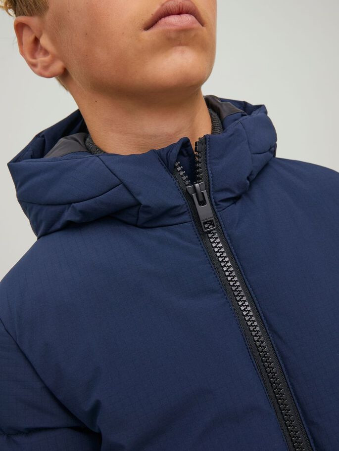 Куртка JORCOPENHAGEN LONG PUFFER JNR 12215844-Navy Blazer Jack&Jones 140 Темно-синій 12215844-Navy Blazer