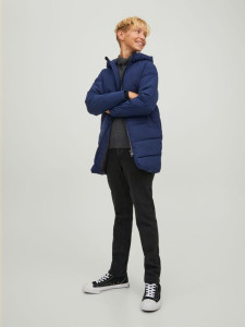 Куртка JORCOPENHAGEN LONG PUFFER JNR 12215844-Navy Blazer Jack&Jones 12215844-NAVY BLAZER