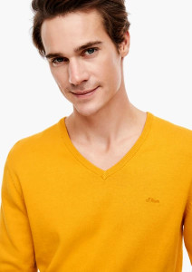 Светр 03.899.61.7623-1549 s.Oliver M Жовтий 03.899.61.7623-1549