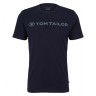 Футболка printed crewneck logo t-shirt 1030527XX1010668 Tom Tailor L Темно-синій 1030527XX1010668