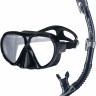 Набір маска і трубка Aqua Speed VANUA + BORNEO 8235 чорний Уні OSFM 610-07