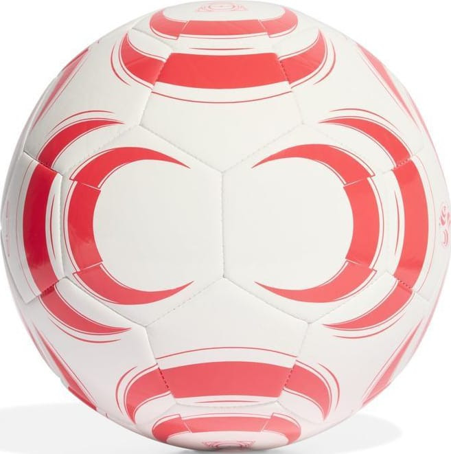 М'яч футбольний Adidas TIRO CLB білий, червоний Уні 4 JW1531