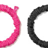 Резинка для волосся Adidas Hair Scrunchies 2pk чорний, рожевий Жін One Size ADAC-16550